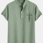 Moda Lusitana - Camisa Elegante com Colarinho Moderno