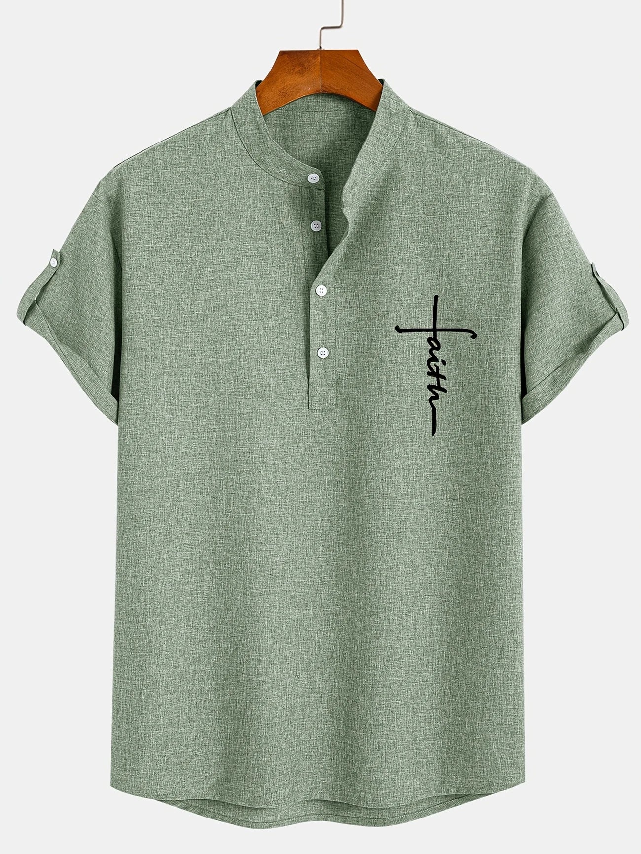 Moda Lusitana - Camisa Elegante com Colarinho Moderno