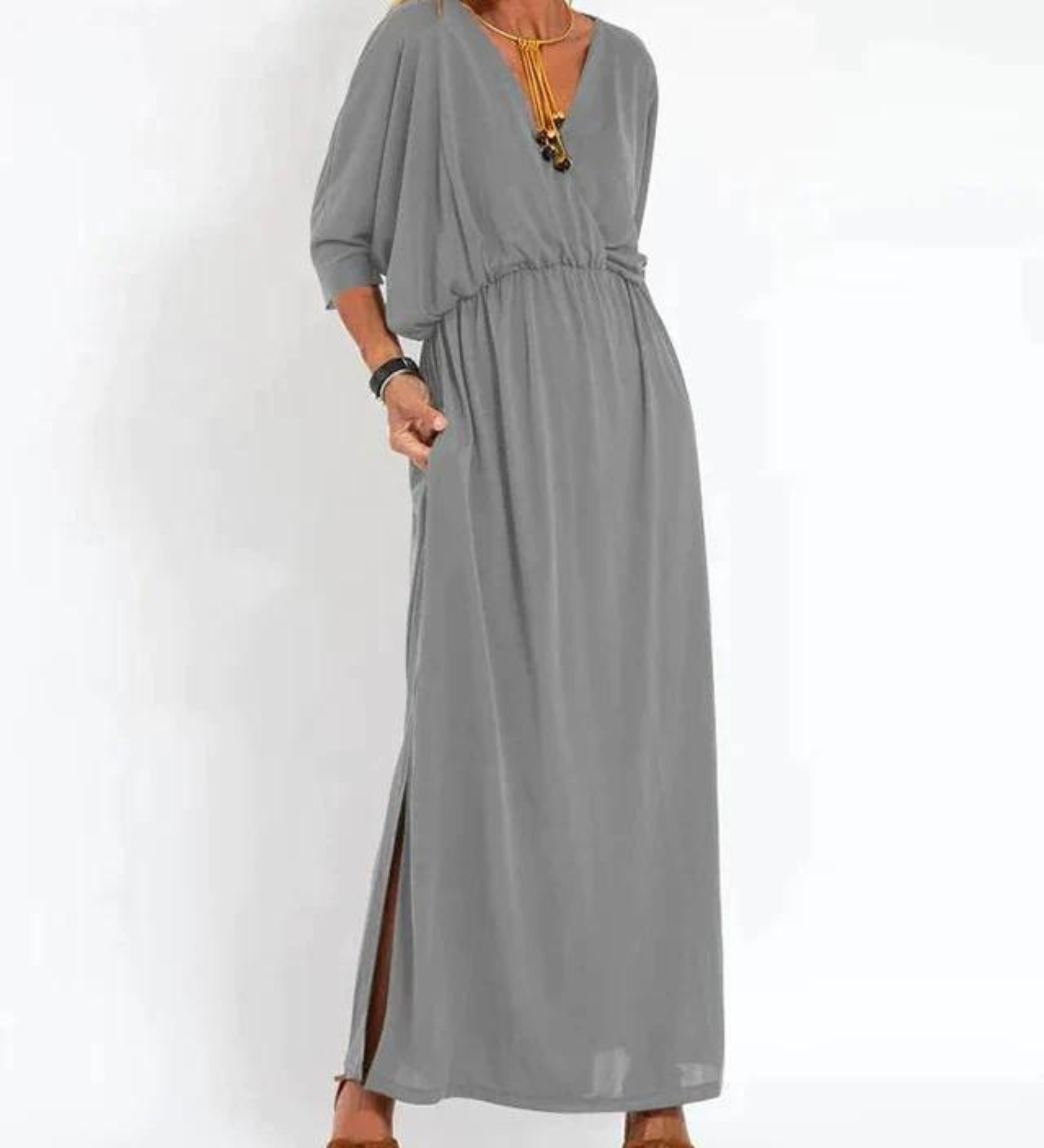 LANI – Vestido longo vintage