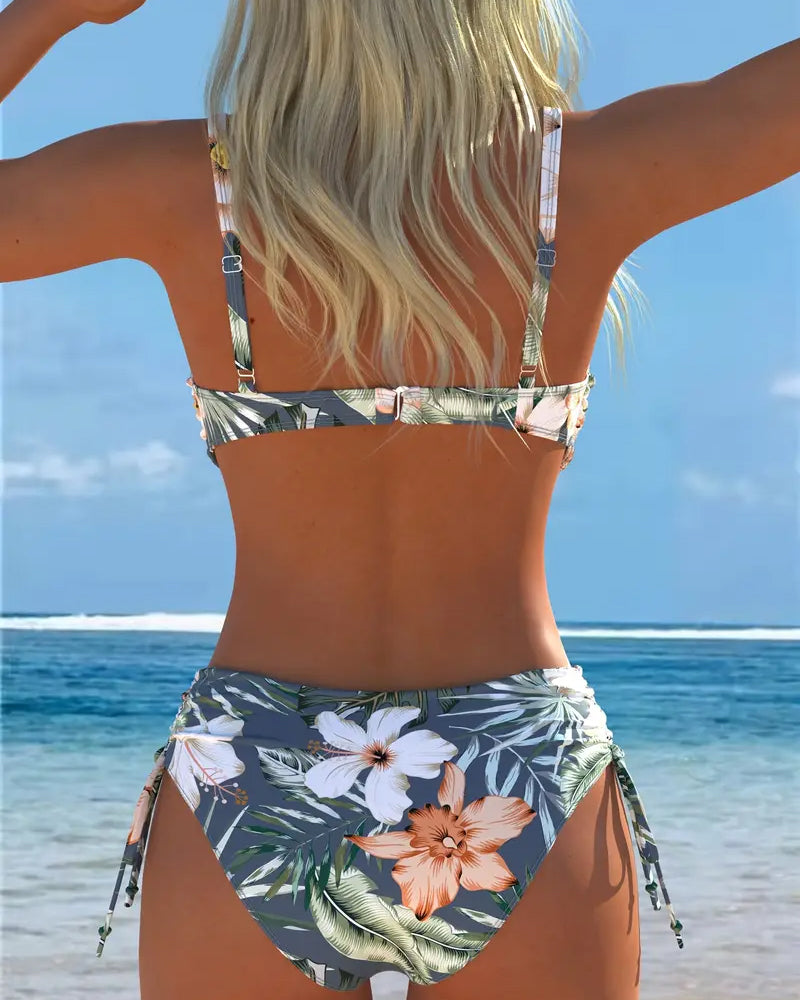 Moda Lusitana - Biquíni com Estampa Elegante