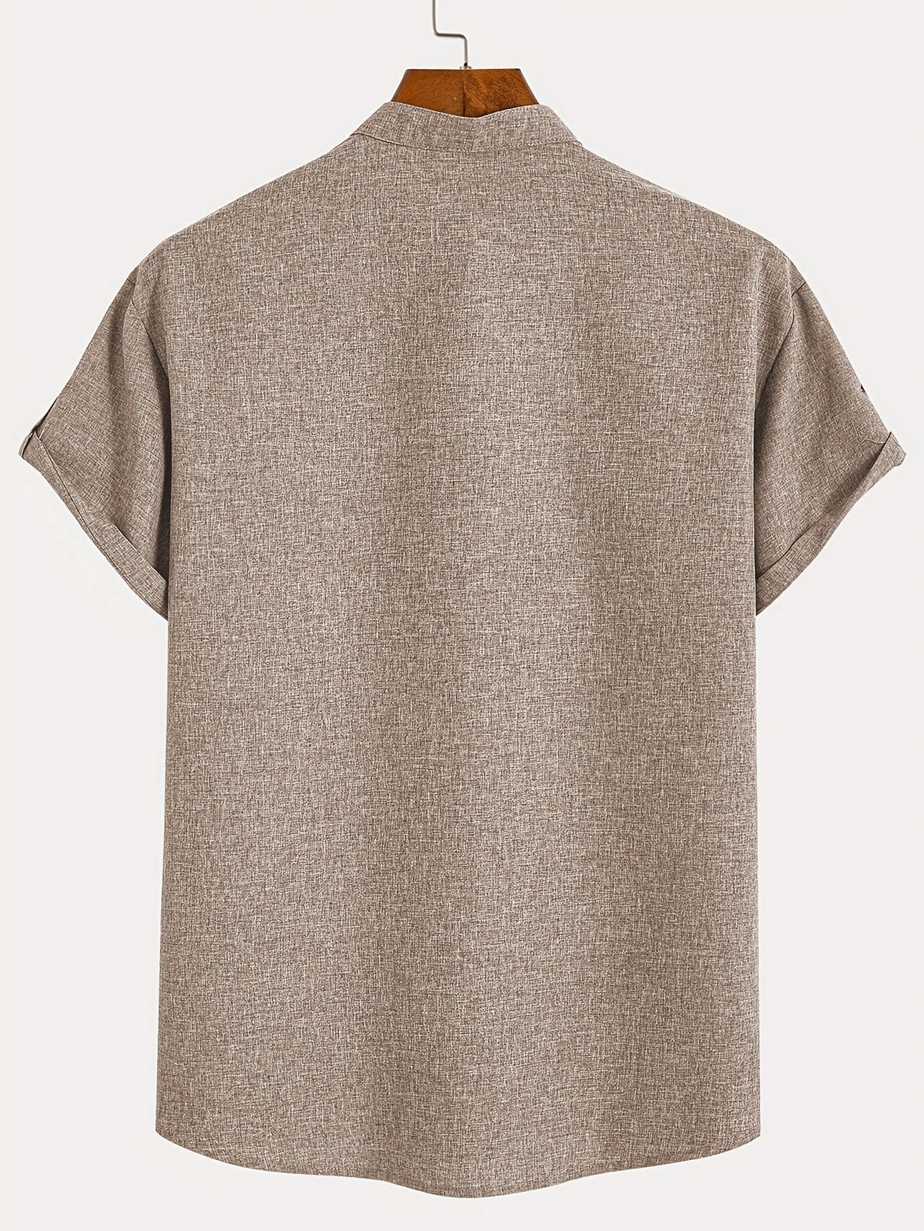 Moda Lusitana - Camisa Elegante com Colarinho Moderno