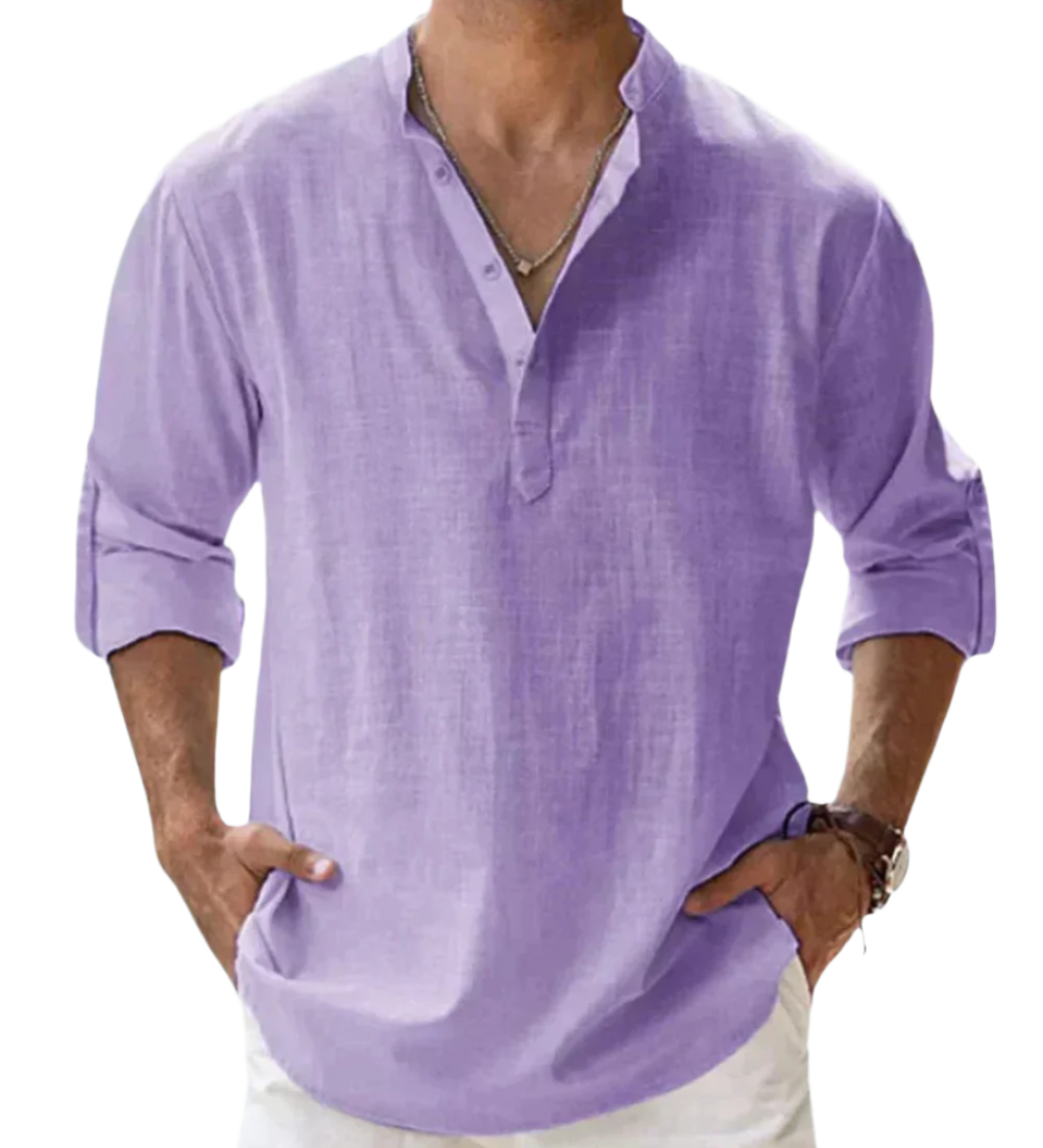 Camisa de algodão Fiorenzo
