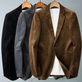 Blazer de bombazina elegante