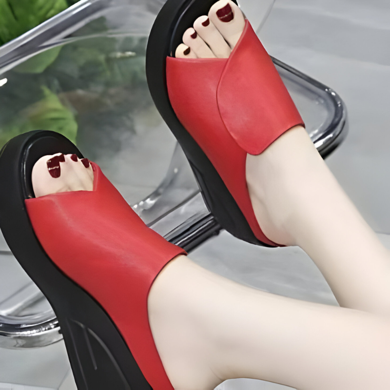 Xénia – sandália ortopédica minimalista e elegante