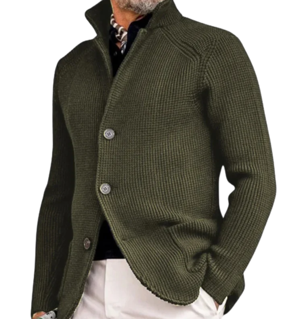 Moda Lusitana - Casaco de Malha Elegante