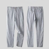 Conjunto de linho elegante