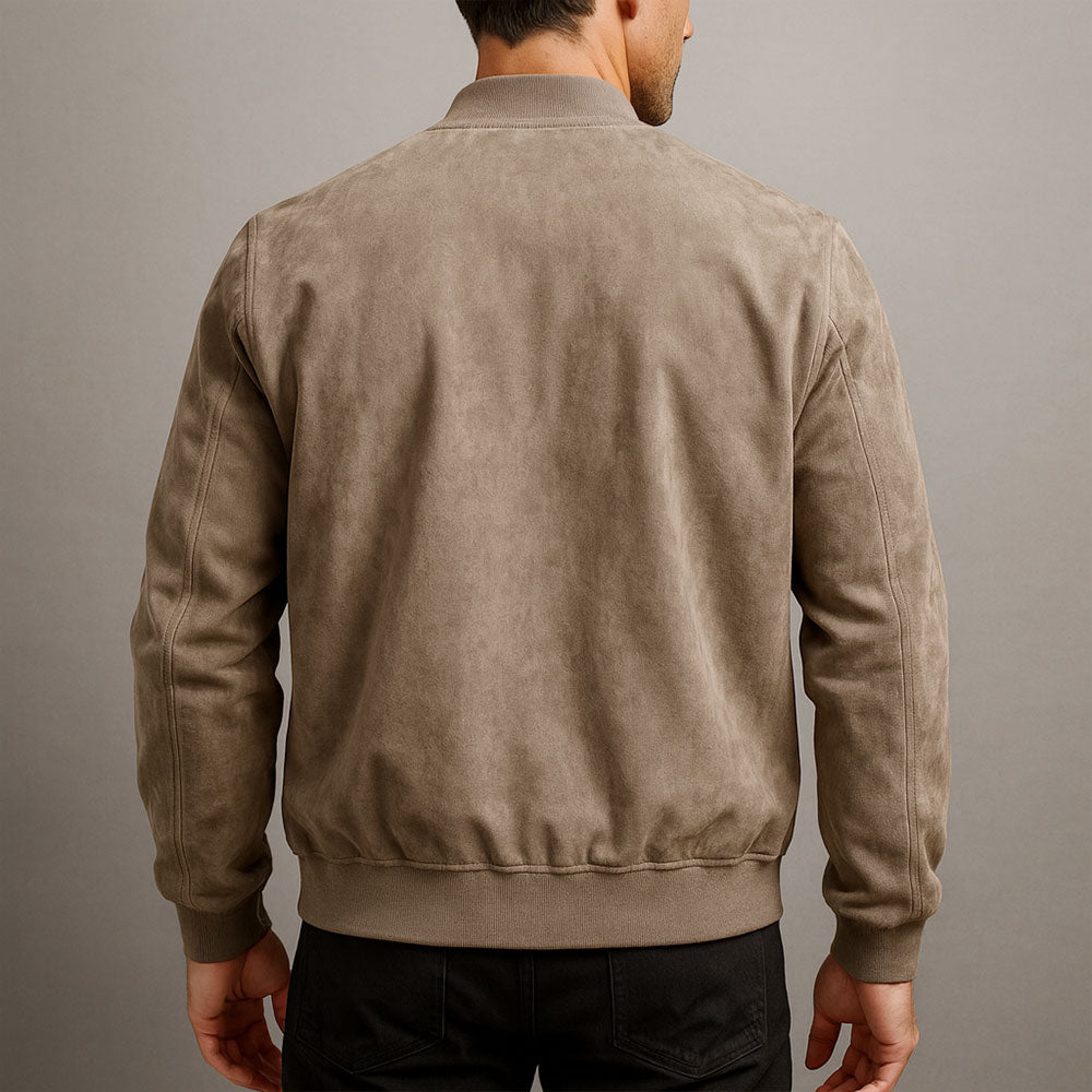 Moda Lusitana - Casaco de Suede Estruturado