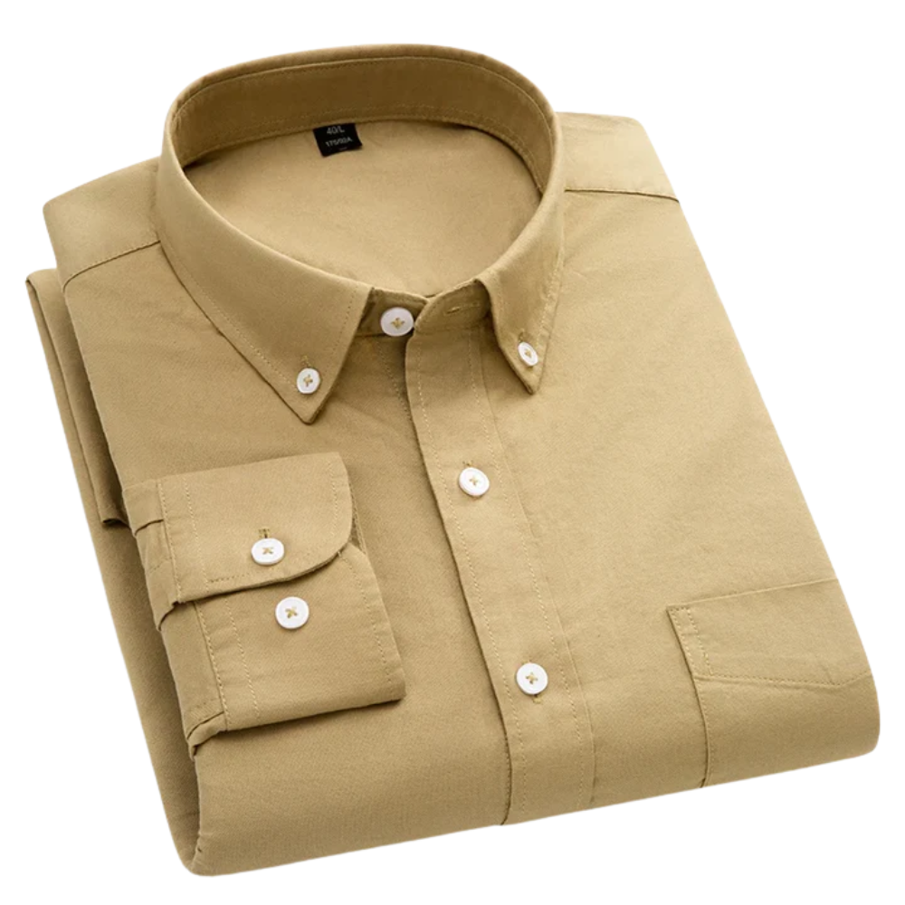 Camisa clássica de algodão