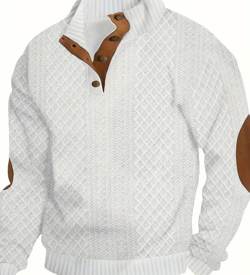 Camisola elegante com botões