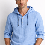 Moda Lusitana - Camisa de Linho com Capuz