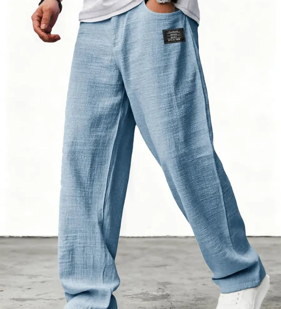 Moda Lusitana - Calças de Linho Casuais