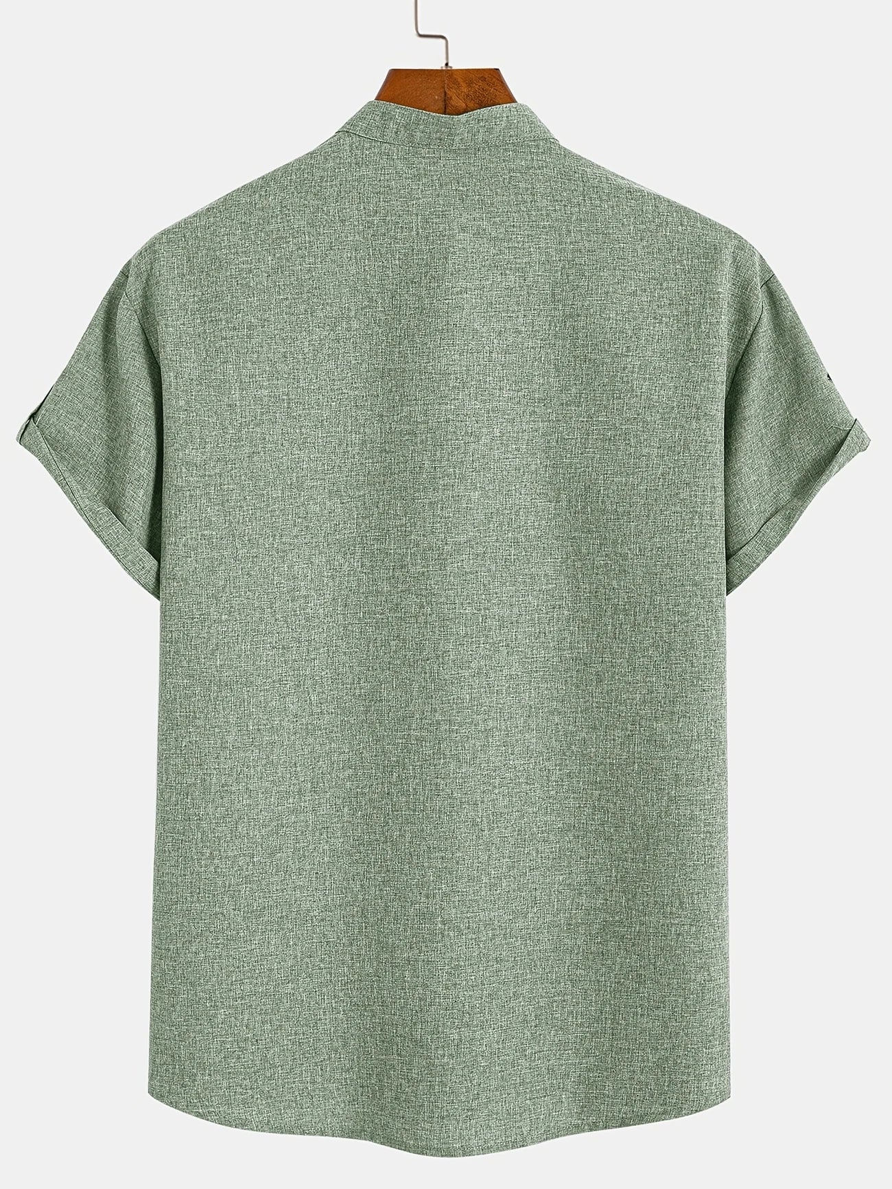 Moda Lusitana - Camisa Elegante com Colarinho Moderno