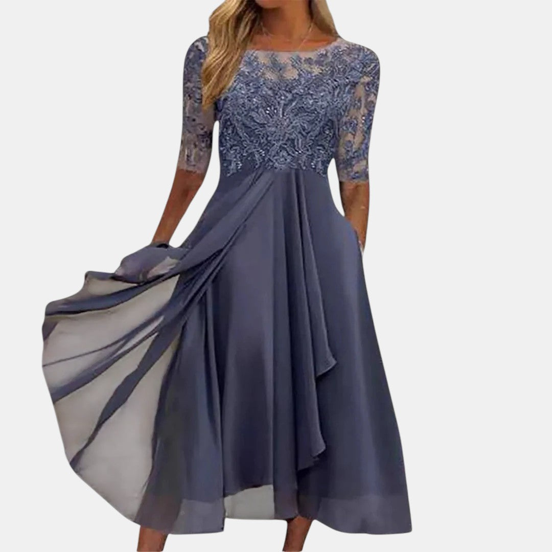 Vestido Elegante de Renda