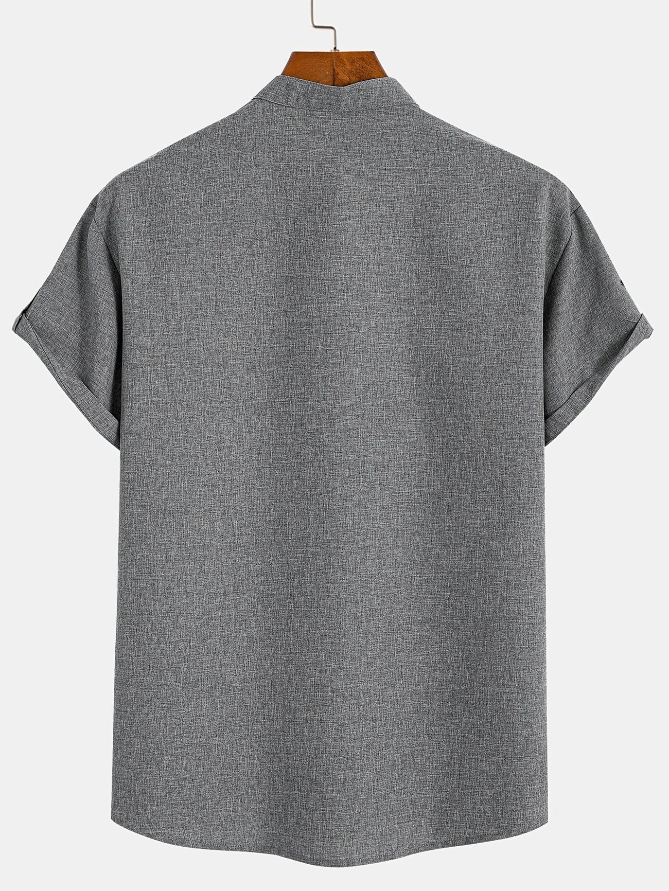 Moda Lusitana - Camisa Elegante com Colarinho Moderno