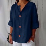 Moda Lusitana - Blusa Elegante Solta
