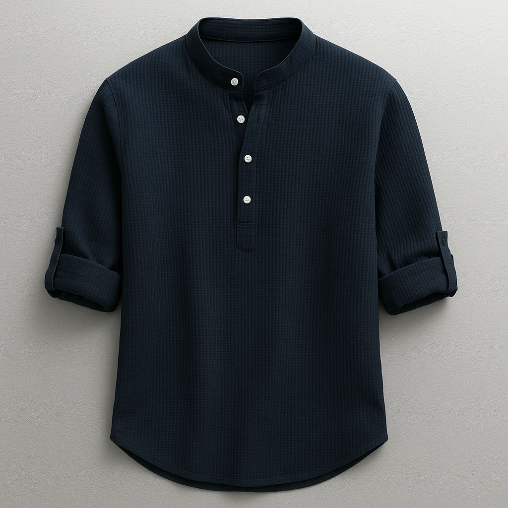 Moda Lusitana - Polo Henley Casual