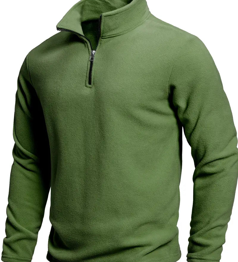 Camisola de manga comprida com fecho