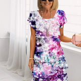 Émilie – Vestido longo floral elegante