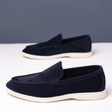 Mocassins clássicos de camurça