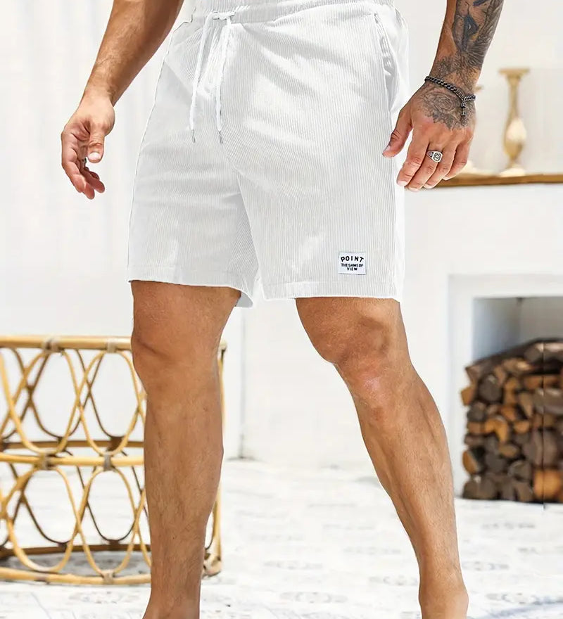 Calções casuais para homem