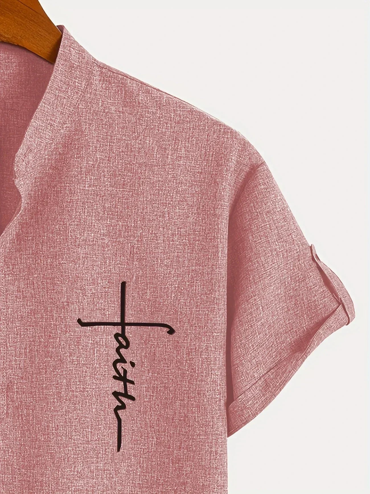 Moda Lusitana - Camisa Elegante com Colarinho Moderno
