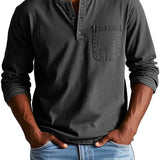 Lenoir™ | Camisa vintage de manga comprida