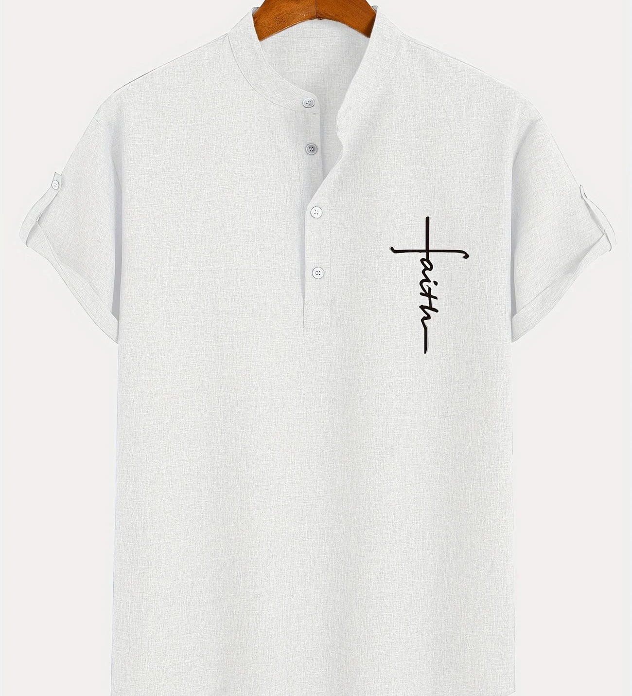 Moda Lusitana - Camisa Elegante com Colarinho Moderno