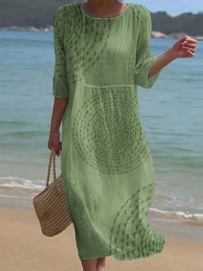 Moda Lusitana - Vestido Bordado Artesanal
