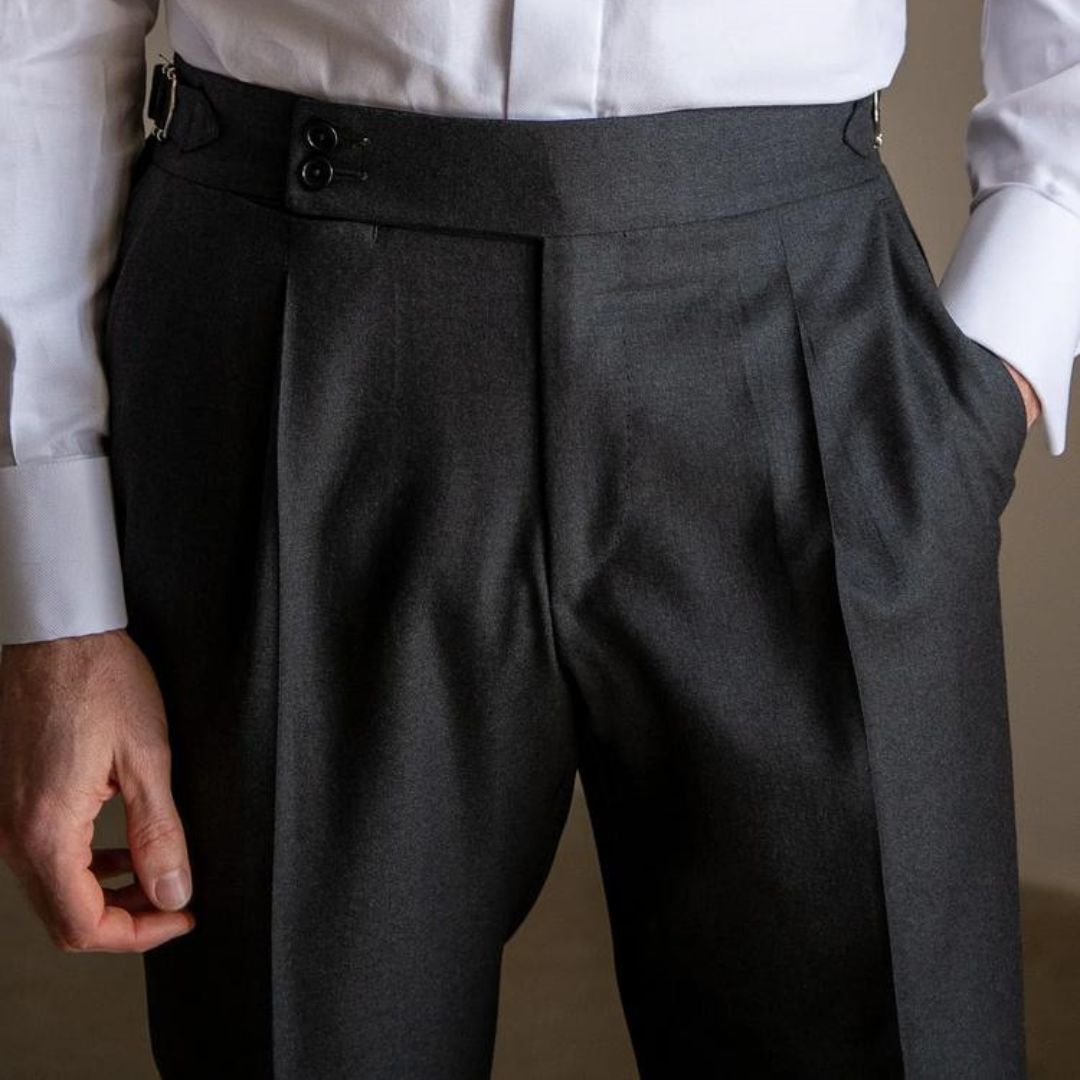 Pantalona de linho Gold Coast