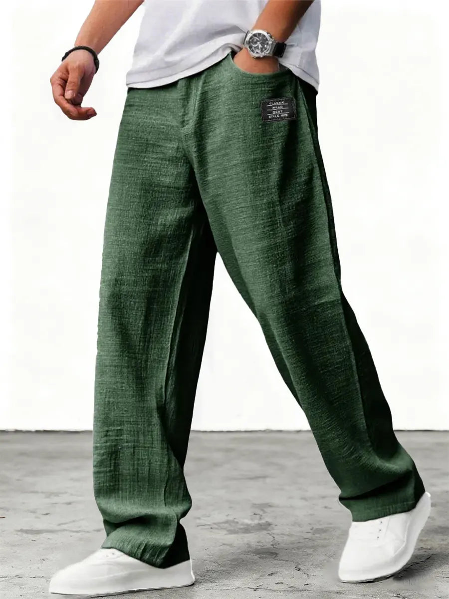 Moda Lusitana - Calças de Linho Casuais