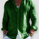 Moda Lusitana - Camisa Casual de Algodão