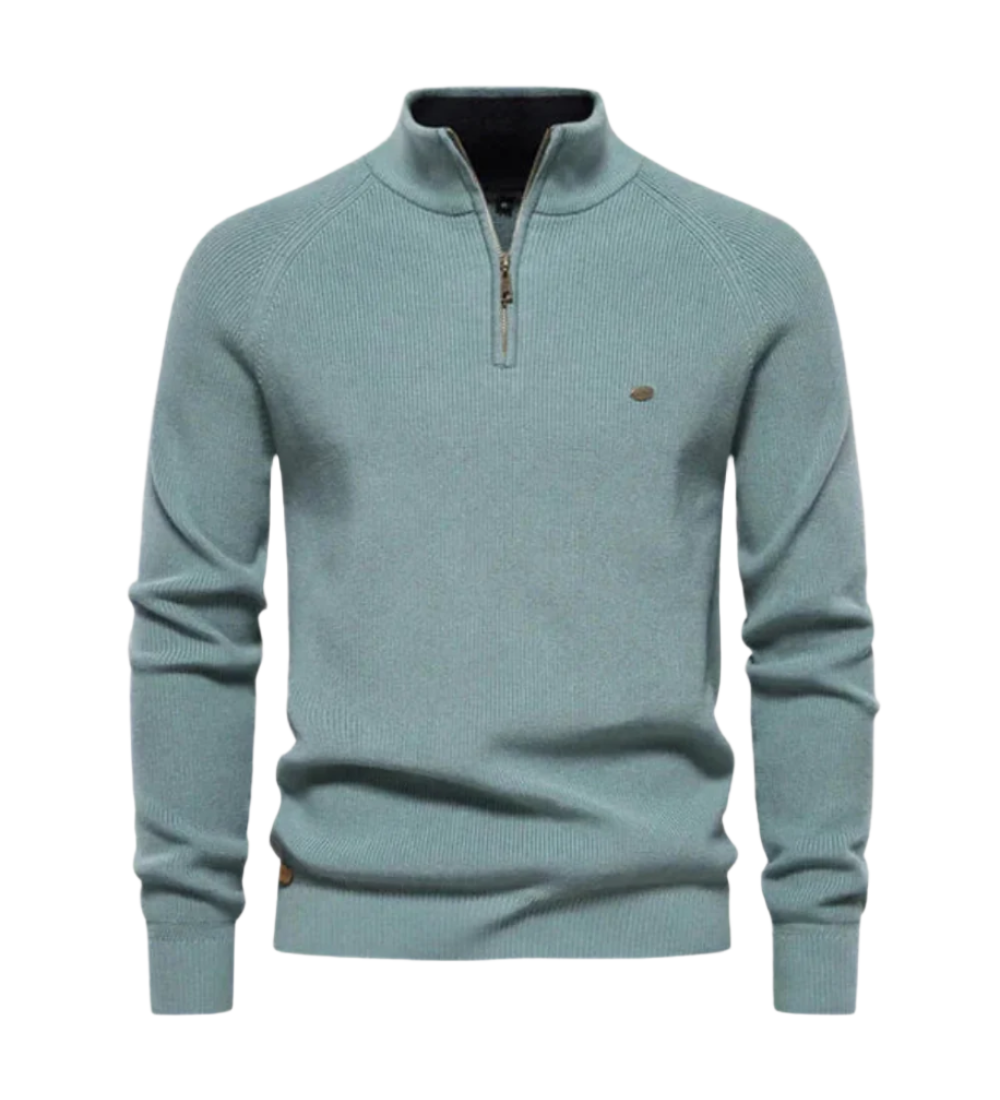Camisola com fecho de correr Salvatore
