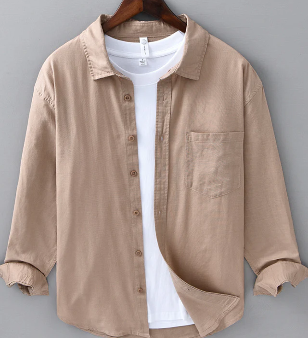 Camisa de linho Doha