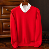 Camisola com decote em V chique
