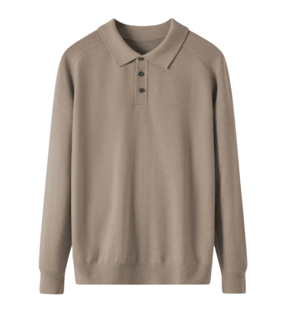 Polo Bellagio de lã merino