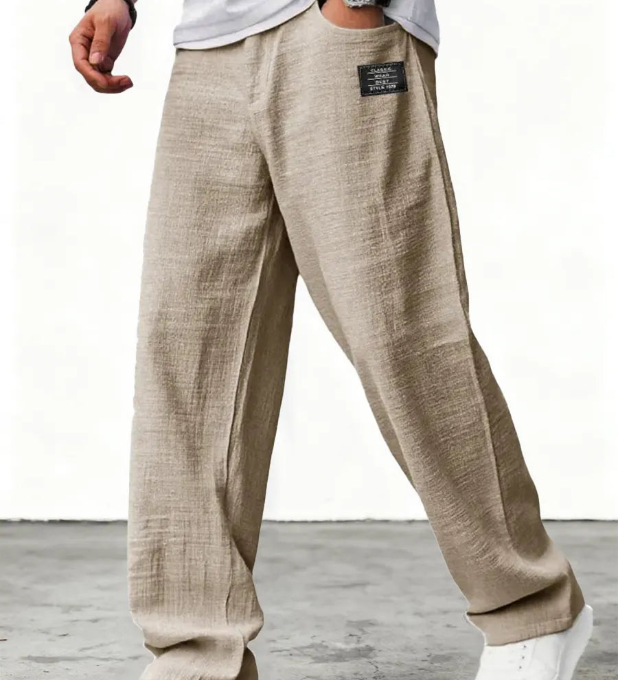 Moda Lusitana - Calças de Linho Casuais