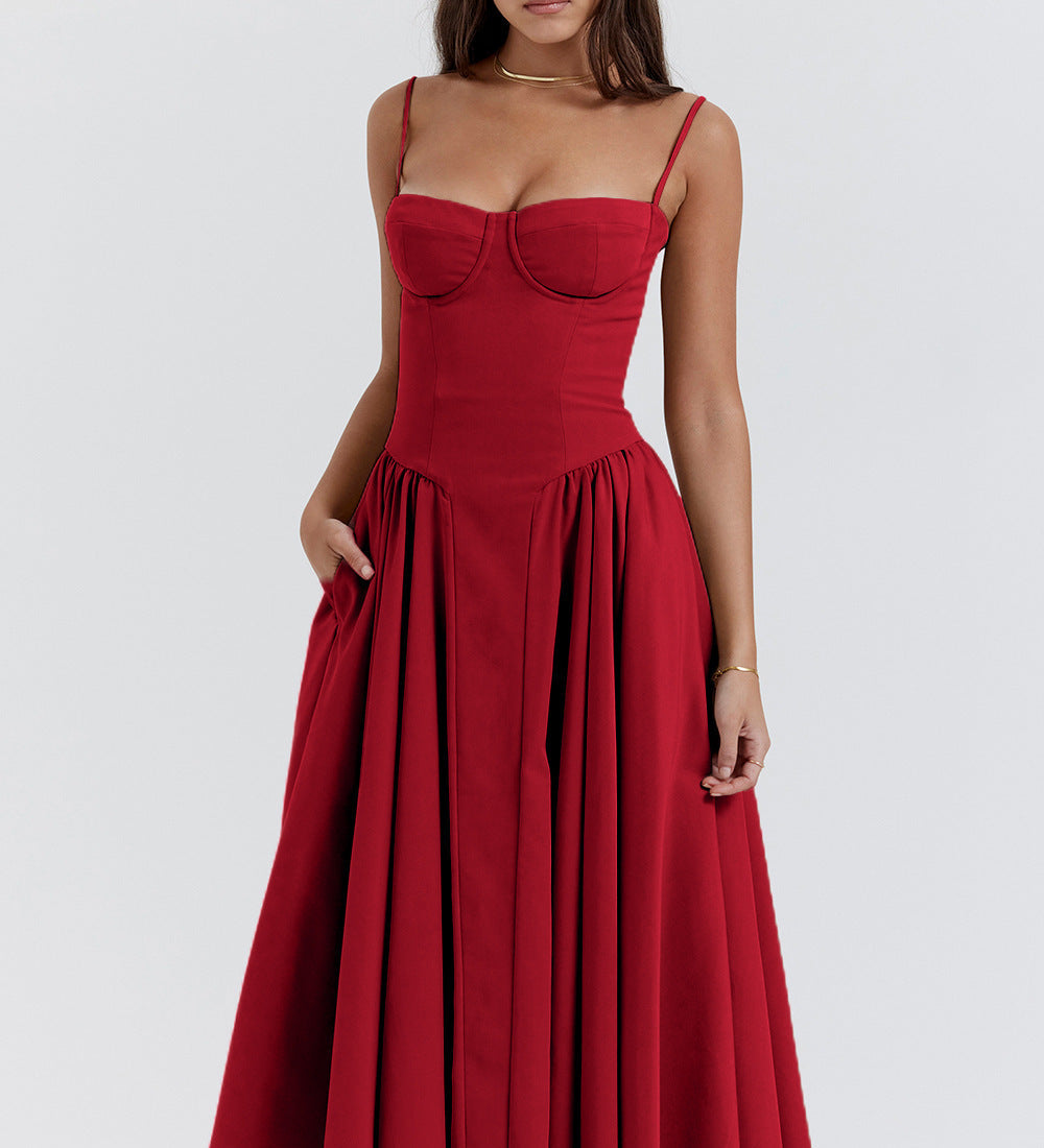 Kiki | Vestido midi retrô
