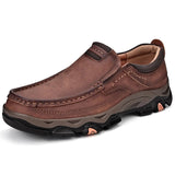 Sapatos de couro elegantes