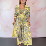 Marga™ | Vestido de verão elegante com decote em V