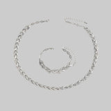 Moda Lusitana - Conjunto de Jóias com Strass