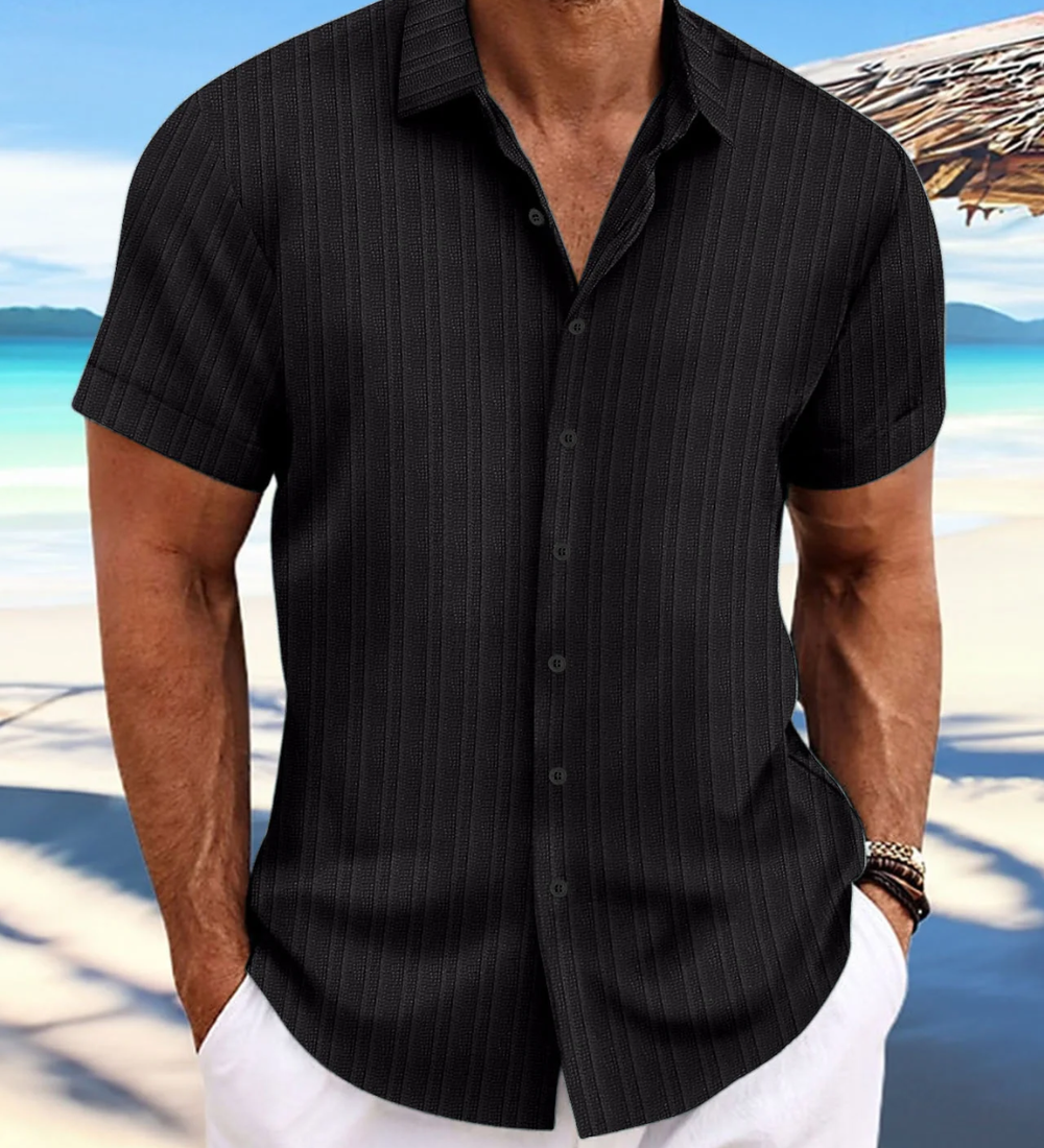 Camisa casual de manga curta