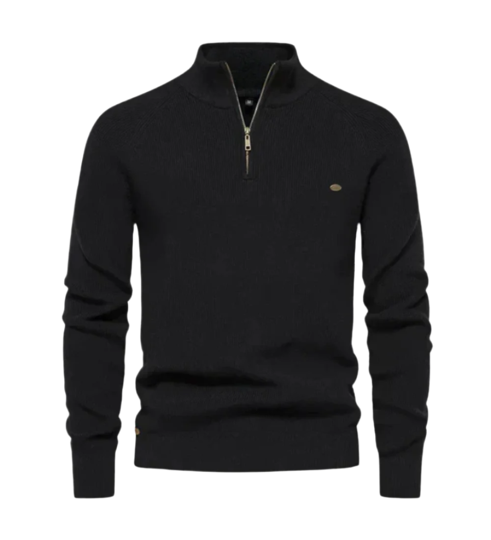 Camisola com fecho de correr Salvatore