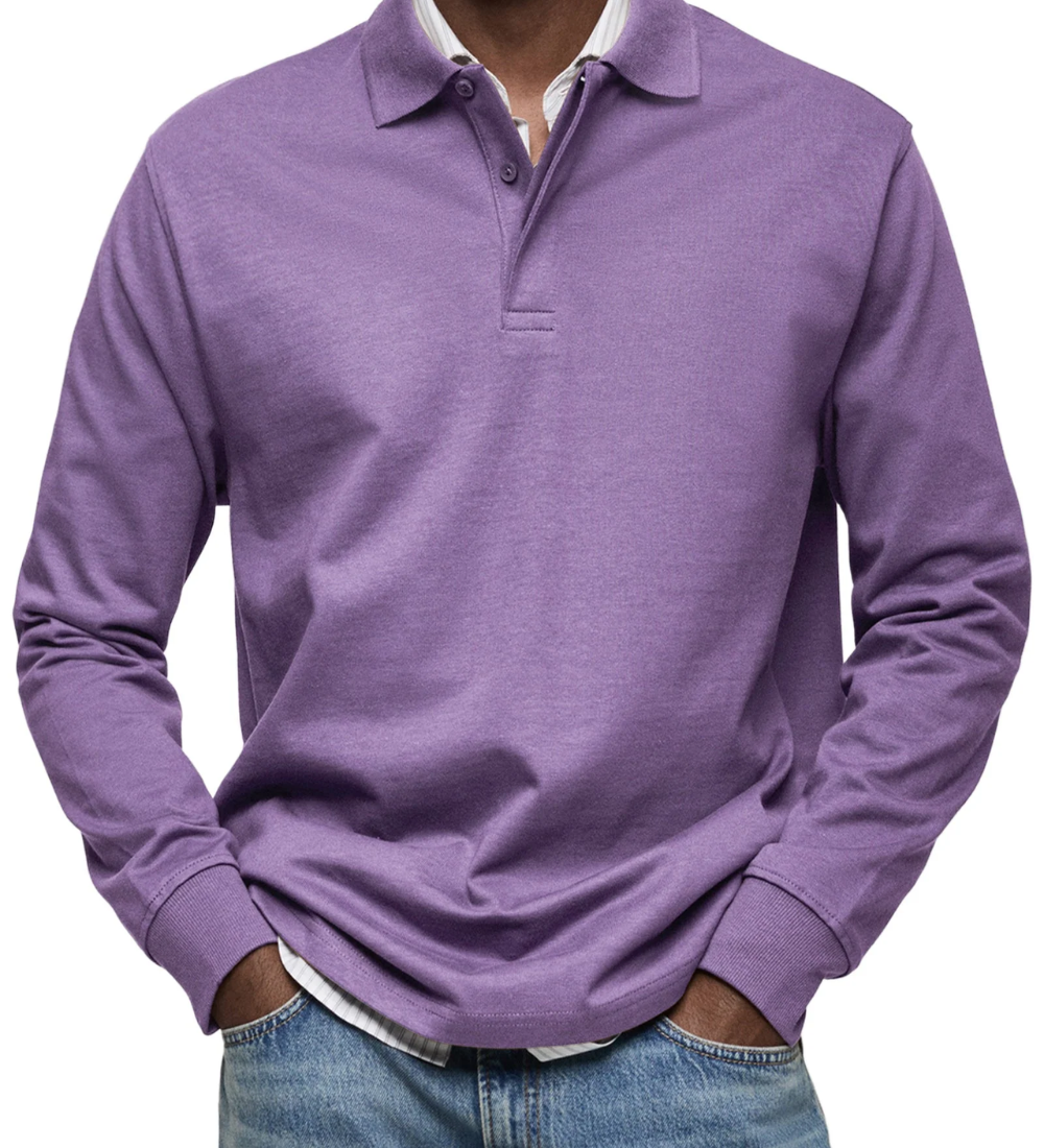 Camisola pólo casual