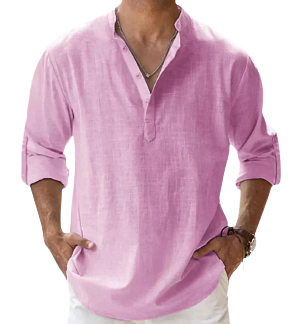 Camisa de algodão Fiorenzo