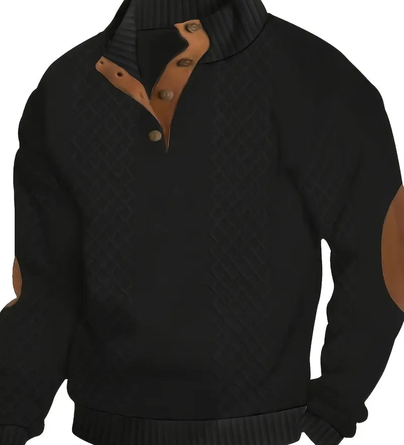 Camisola elegante com botões