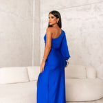 Moda Lusitana - Vestido Elegante de Cetim