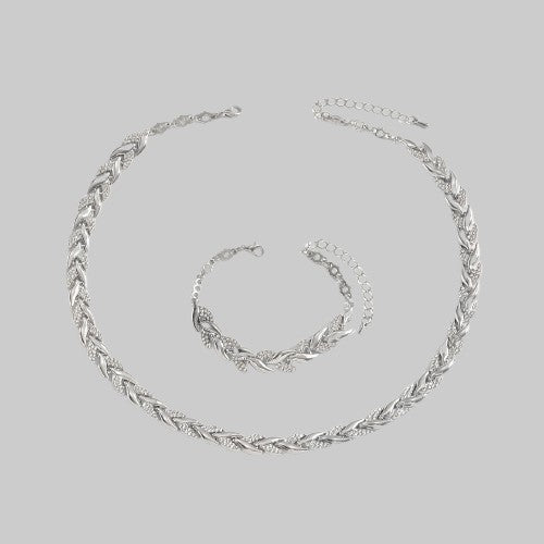 Moda Lusitana - Conjunto de Jóias com Strass