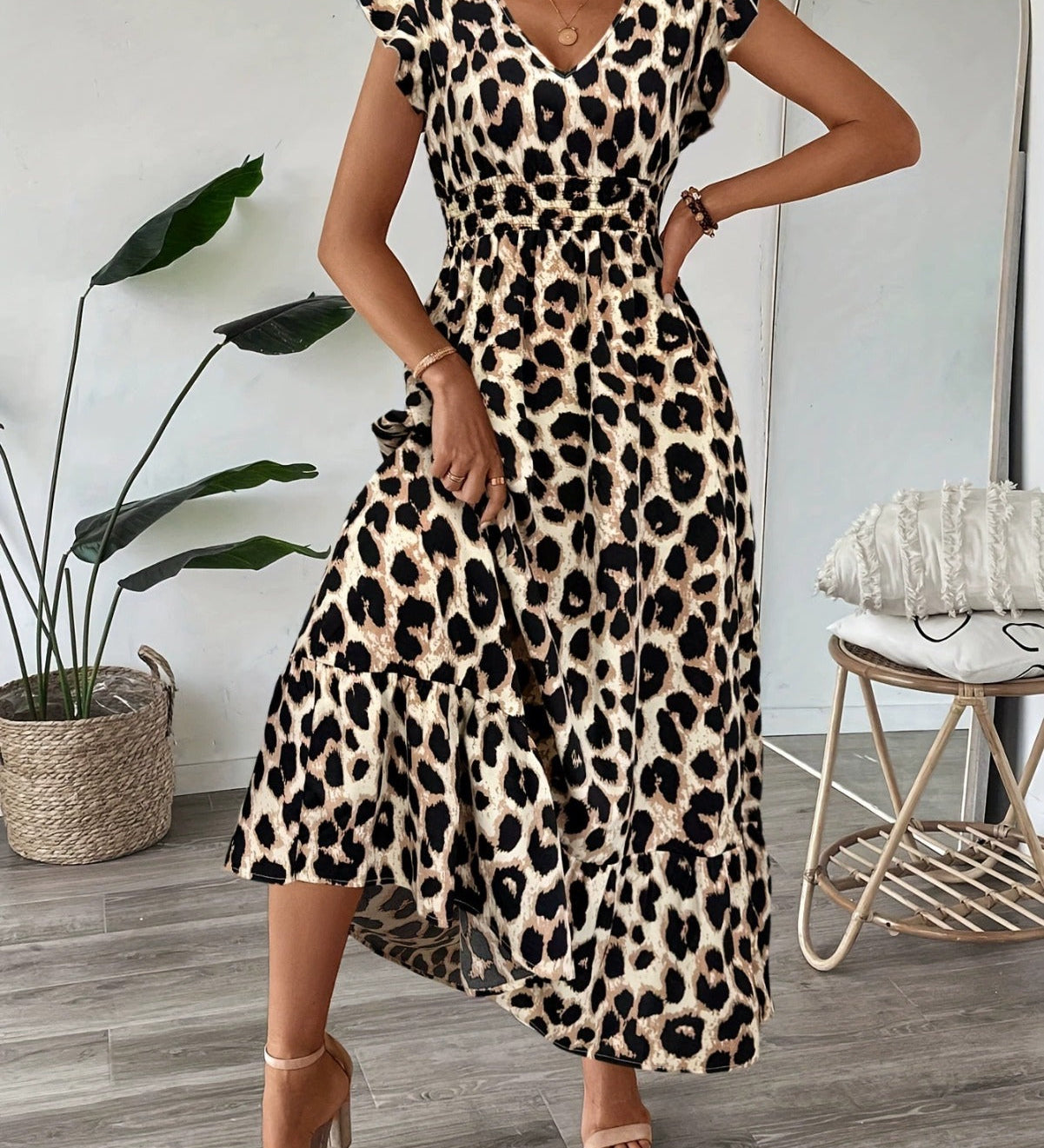 Moda Lusitana - Vestido Maxi Elegante de Verão