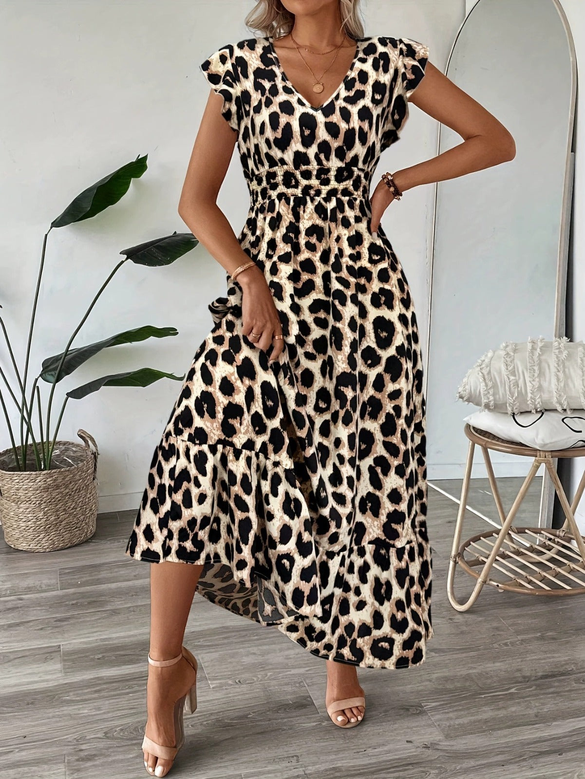 Moda Lusitana - Vestido Maxi Elegante de Verão