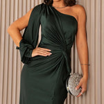 Moda Lusitana - Vestido Elegante de Cetim